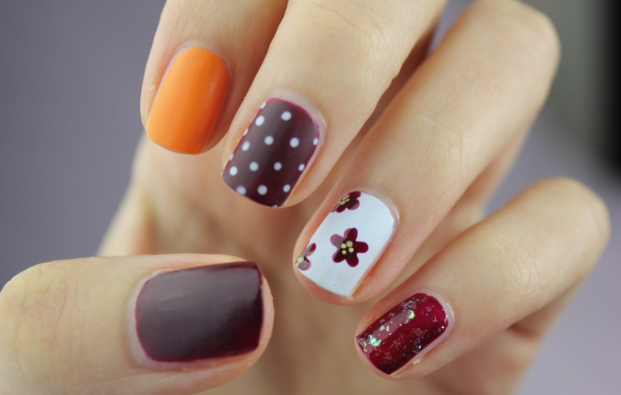 Beautifully painted nails